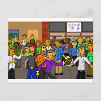 Happy Hour Postcard