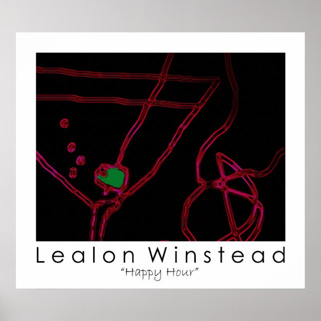 Happy Hour Poster (Front)