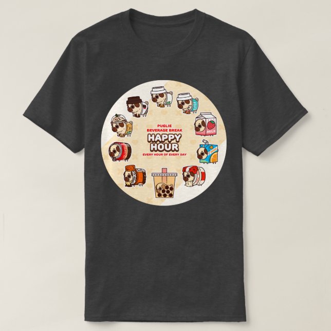 Happy Hour T-Shirt (Design Front)