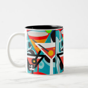 Happy Hour Two-Tone Coffee Mug