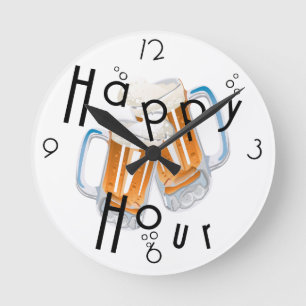 Happy Hour Wall Clock