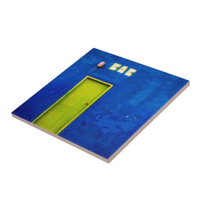 Happy hours ceramic tile (Side)