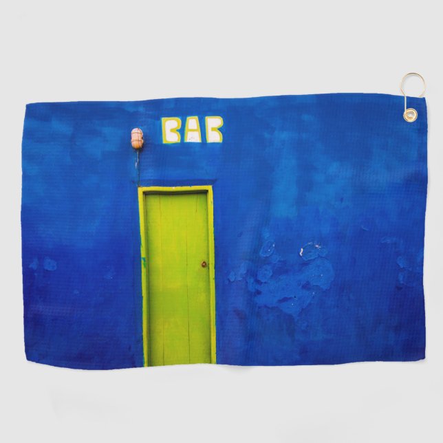 Happy hours golf towel (Horizontal)