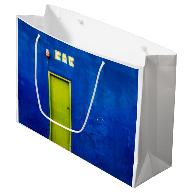 Happy hours large gift bag (Front Angled)