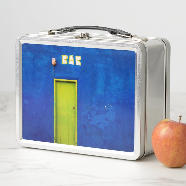 Happy hours metal lunch box (In Situ)