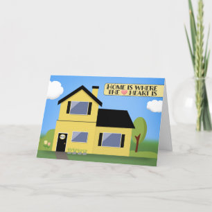 Happy House Anniversary From Real Estate Agent  Holiday Card