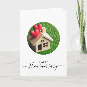 Happy house anniversary housiversary referral card