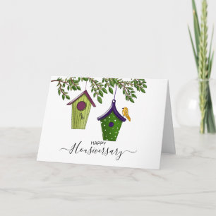 Happy house anniversary housiversary referral card