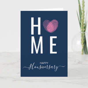 Happy house anniversary housiversary referral card