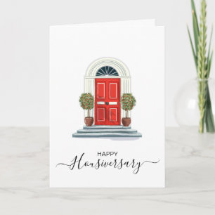 Happy house anniversary housiversary referral card