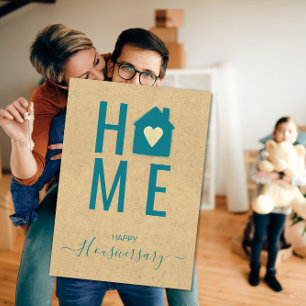 Happy house anniversary housiversary referral card