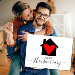 Happy house anniversary housiversary referral card