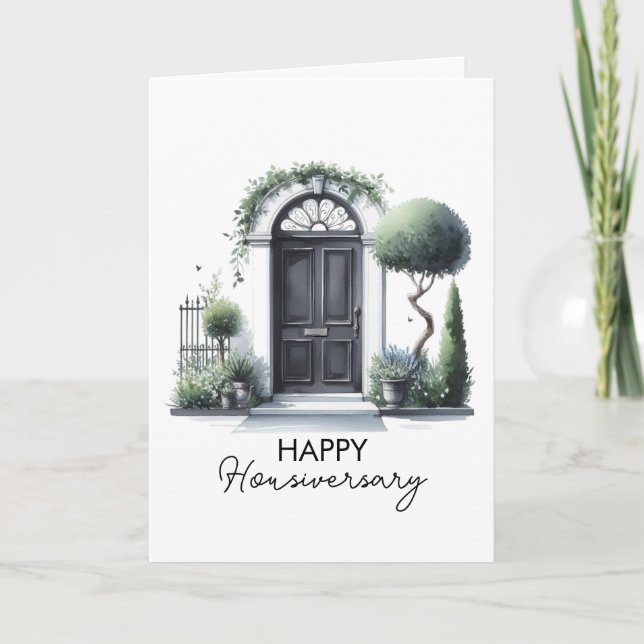 Happy House Anniversary Referral Card –  (Front)