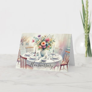 Happy Houseaversary Real Estate dinning room Card