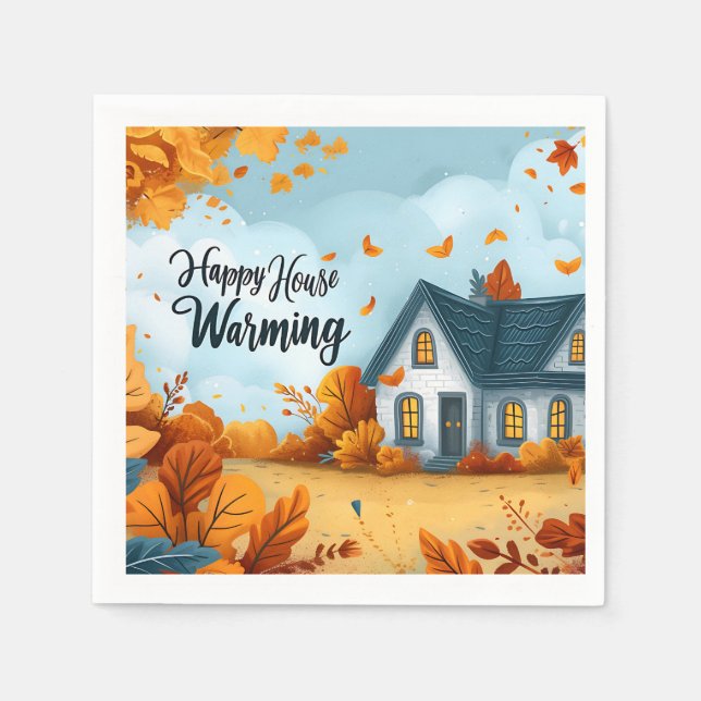 Happy Housewarming Napkins (Front)