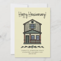 Happy Housiversary Client Home Anniversary Cream