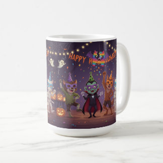 Happy Howl-O-Ween Party Coffee Mug