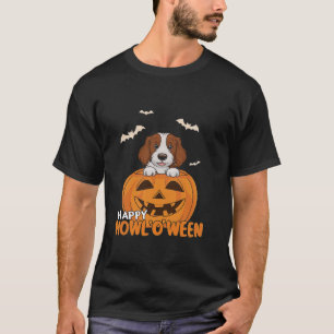 Happy Howl oween Dog Pumpkin Pet Halloween Beagle T-Shirt
