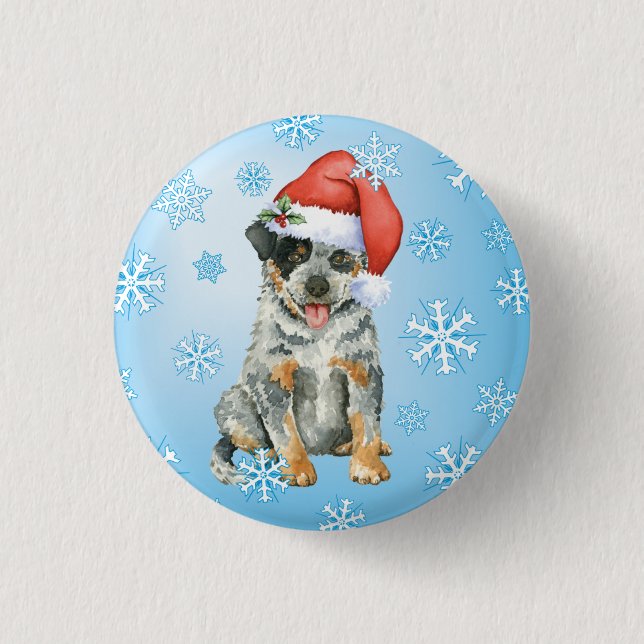 Happy Howliday ACD 3 Cm Round Badge (Front)