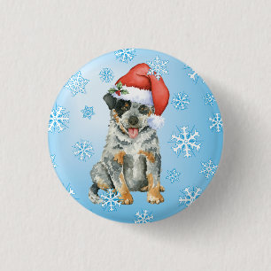 Happy Howliday ACD 3 Cm Round Badge