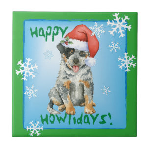 Happy Howliday ACD Ceramic Tile