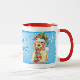 Happy Howliday Cocker Spaniel Mug