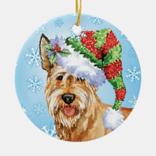 Happy Howlidays Berger Picard Ceramic Ornament