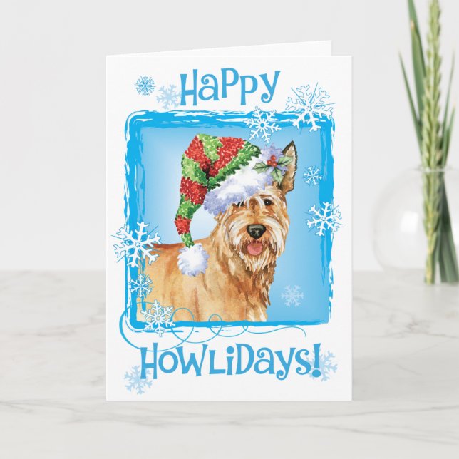 Happy Howlidays Berger Picard Holiday Card (Front)