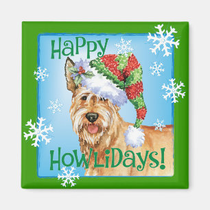 Happy Howlidays Berger Picard Magnet
