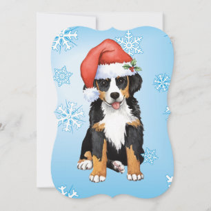 Happy Howlidays Berner Holiday Card