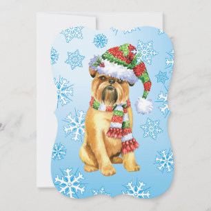 Happy Howlidays Brussels Griffon Holiday Card