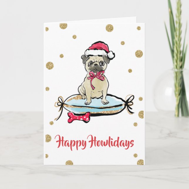 Happy Howlidays Card (Front)