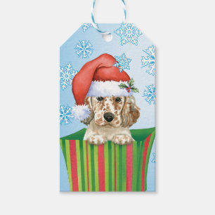 Happy Howlidays English Setter Gift Tags