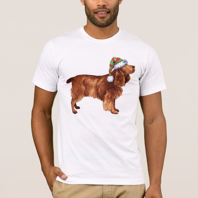 Happy Howlidays Field Spaniel T-Shirt (Front)