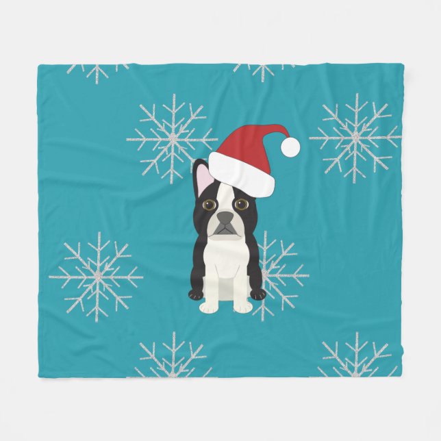 Happy Howlidays Fleece Blanket (Front (Horizontal))
