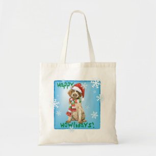 Happy Howlidays Griffon Tote Bag