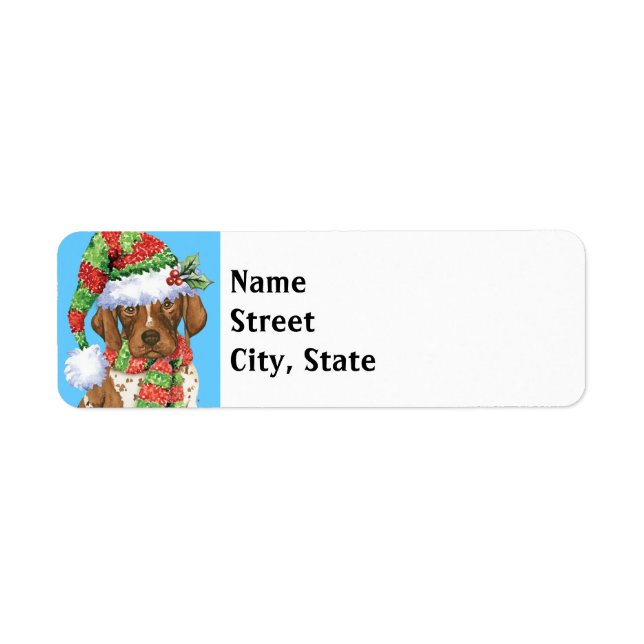 Happy Howlidays GSP Return Address Label (Front)