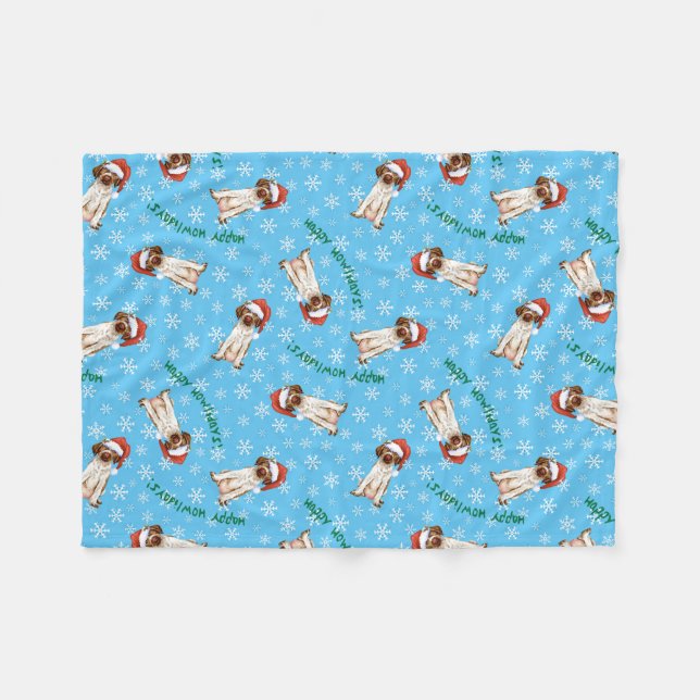 Happy Howlidays GWP Fleece Blanket (Front (Horizontal))