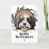 Happy Howlidays Havanese Dog Christmas