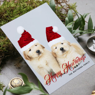 Happy Howlidays Pet Dog Holiday Photo   Christmas Card