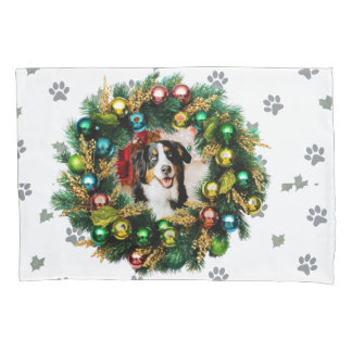 Happy Howlidays Photo Card Pillowcase