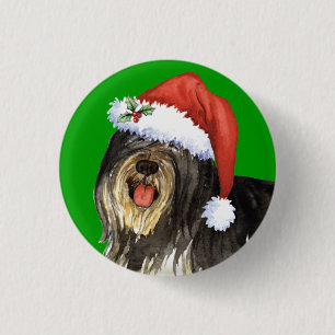 Happy Howlidays PON 3 Cm Round Badge