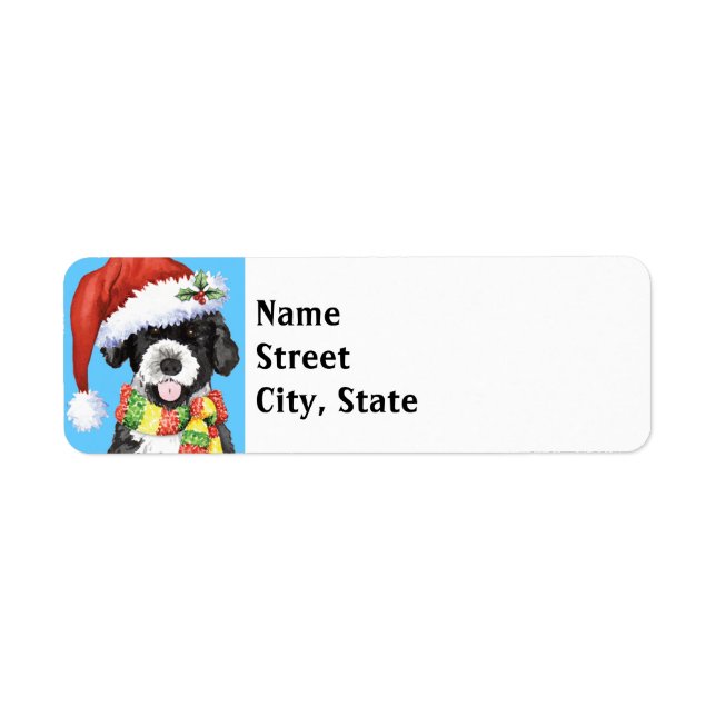 Happy Howlidays PWD Return Address Label (Front)
