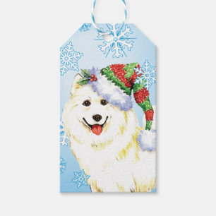 Happy Howlidays Samoyed Gift Tags