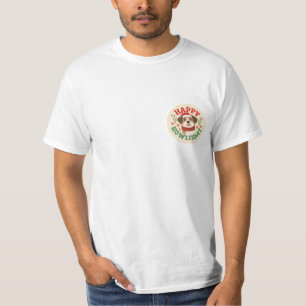 happy Howlidays – Santa Pup Christmas Tee”T-Shirt T-Shirt