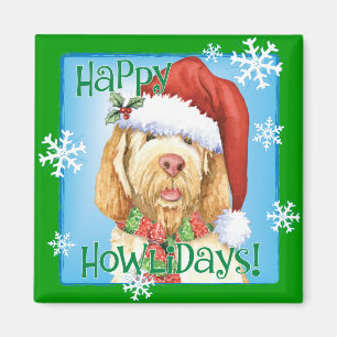 Happy Howlidays Spinone Italiano Magnet