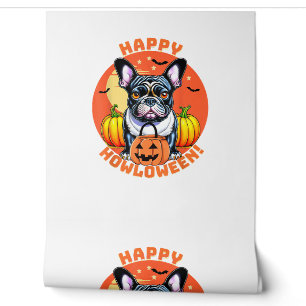 Happy Howloween French Bulldog frenchie dog hallow Wallpaper