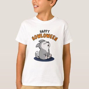 Happy Howloween Funny Dog Pun T-Shirt