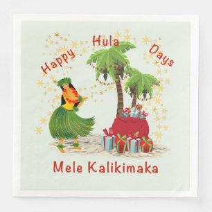 Happy Hula Days 2 Paper Napkin