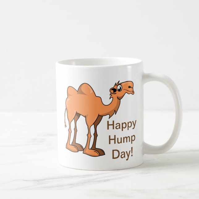 Happy Hump Day Camel Coffee Mug (Right)
